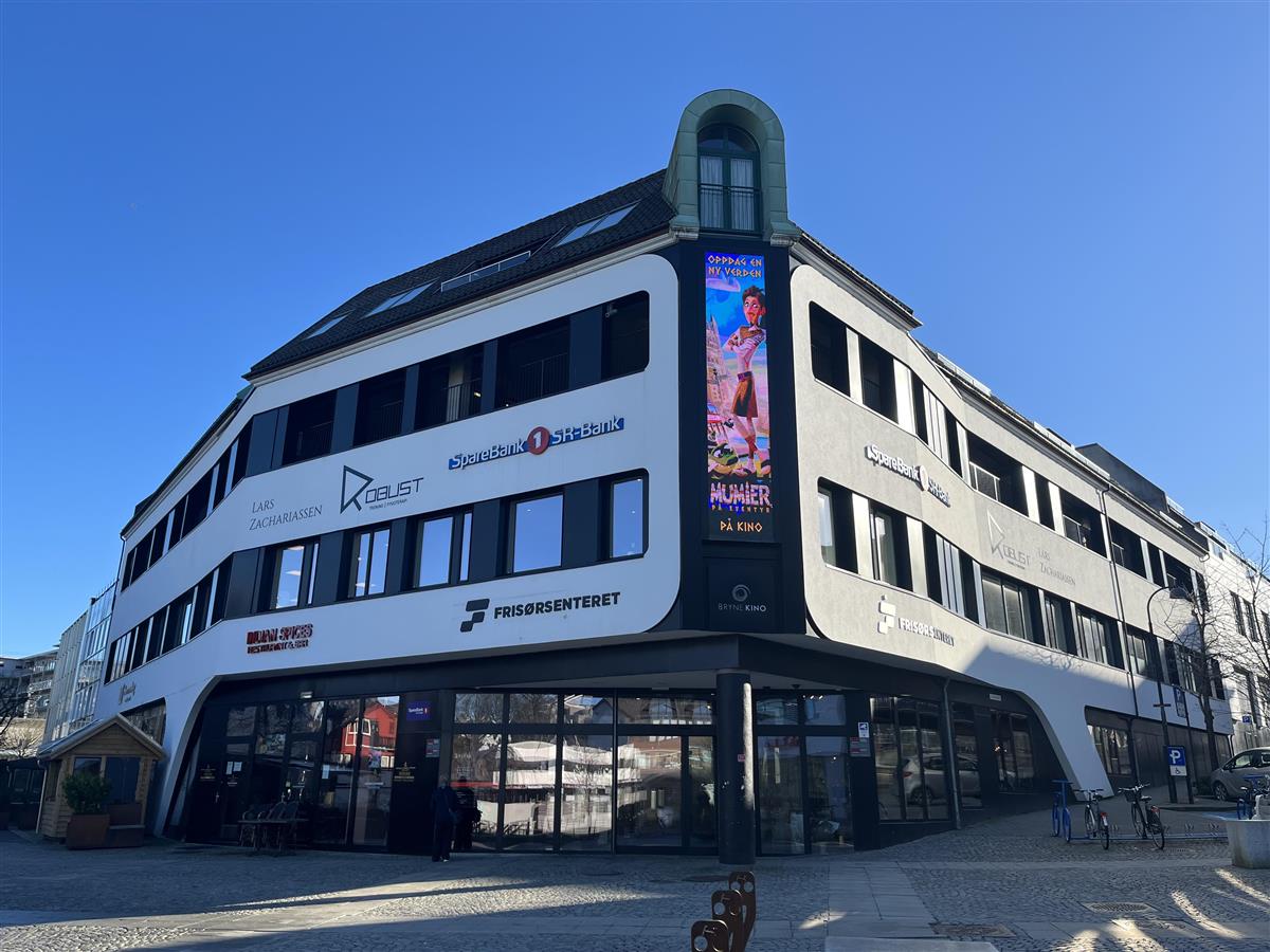 Bygg Bryne kino - Klikk for stort bilete