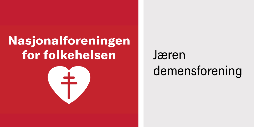 logo Jæren demensforeining - Klikk for stort bilete