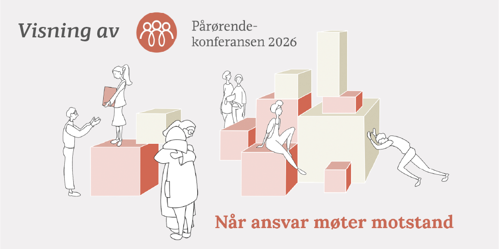 Plakat for Pårørandekonferansen 2026 - Klikk for stort bilete