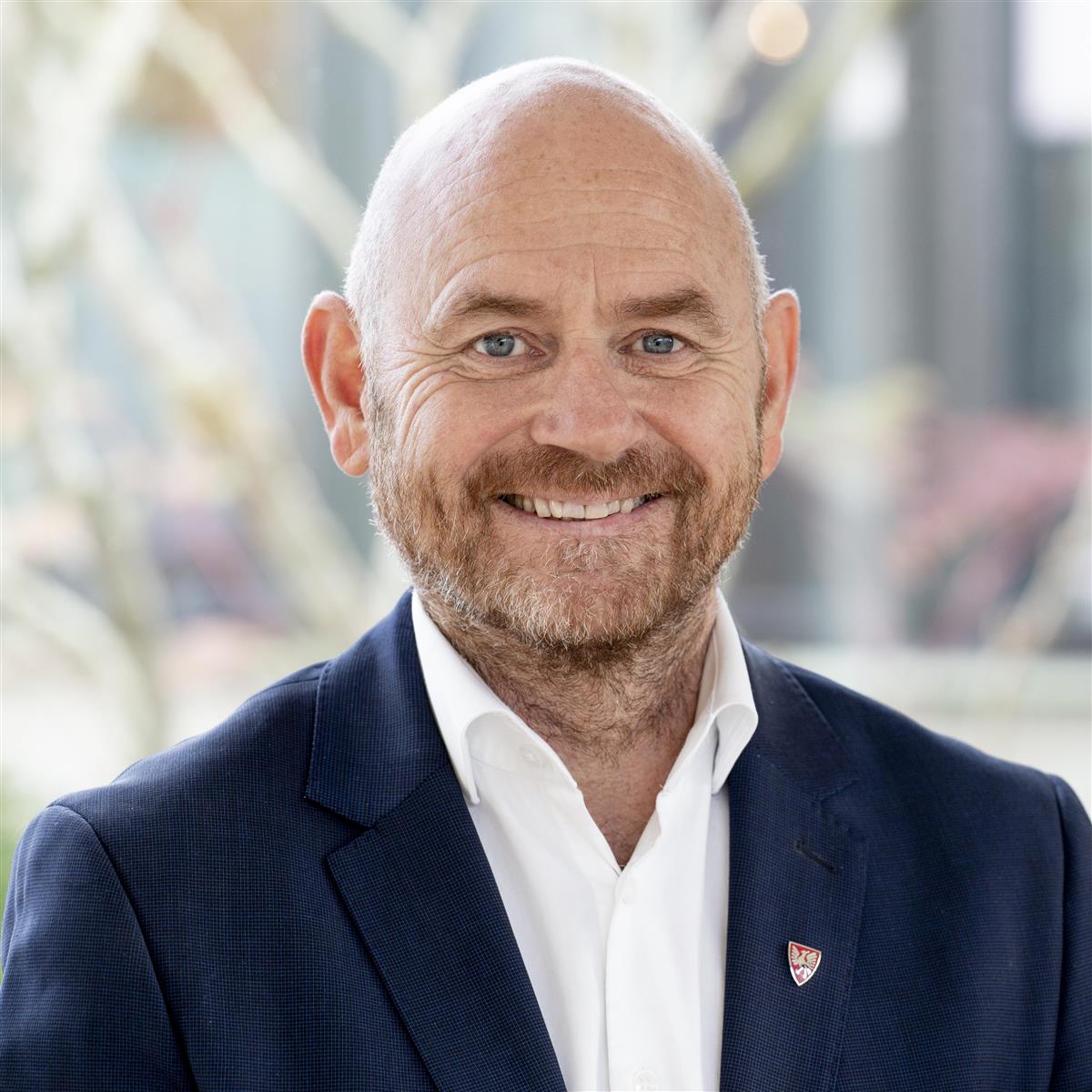 Trygve Apeland, kommunedirektør i Time - Klikk for stort bilete