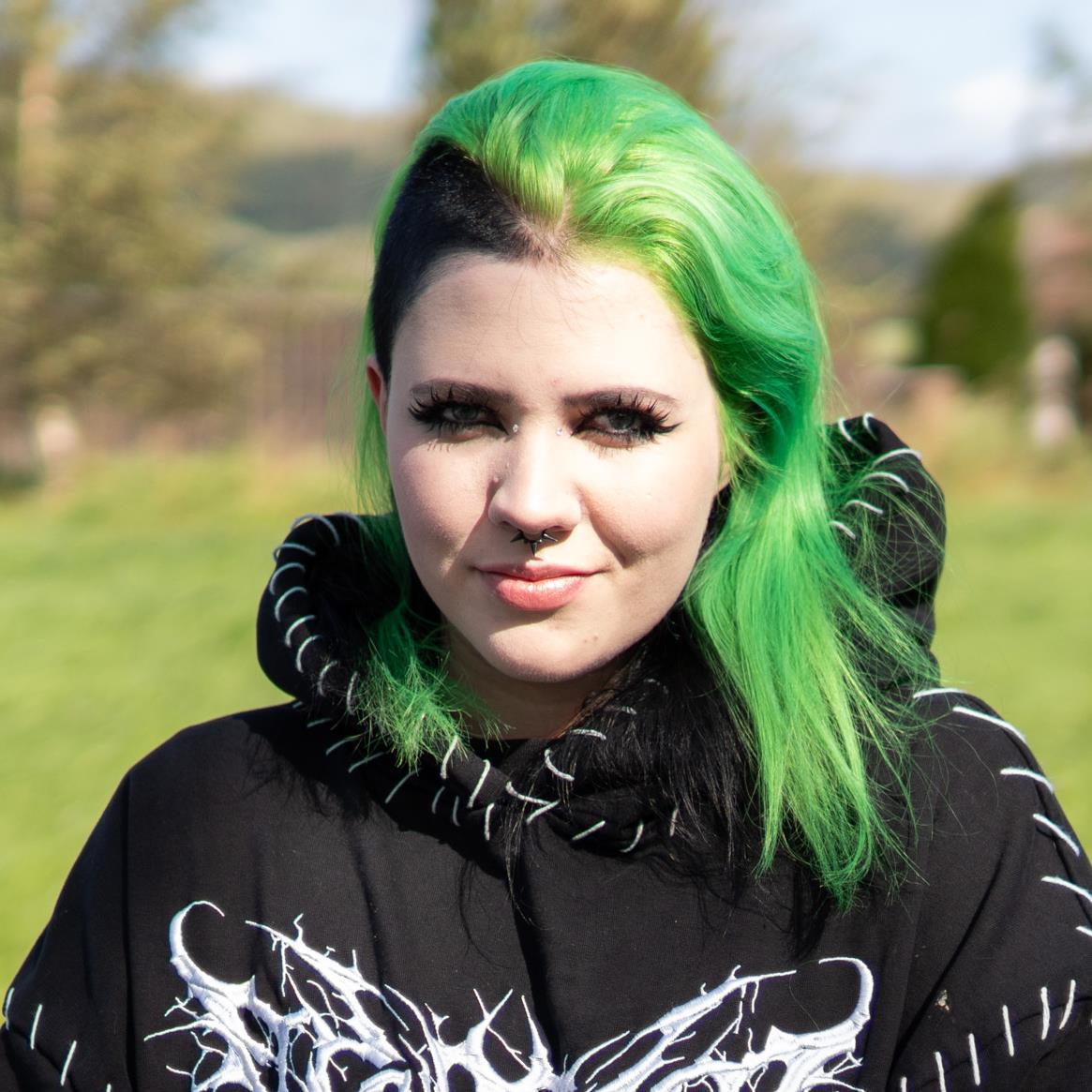 Spelutviklar Nora Helen Engelsvold alias Shyfoox - Klikk for stort bilete